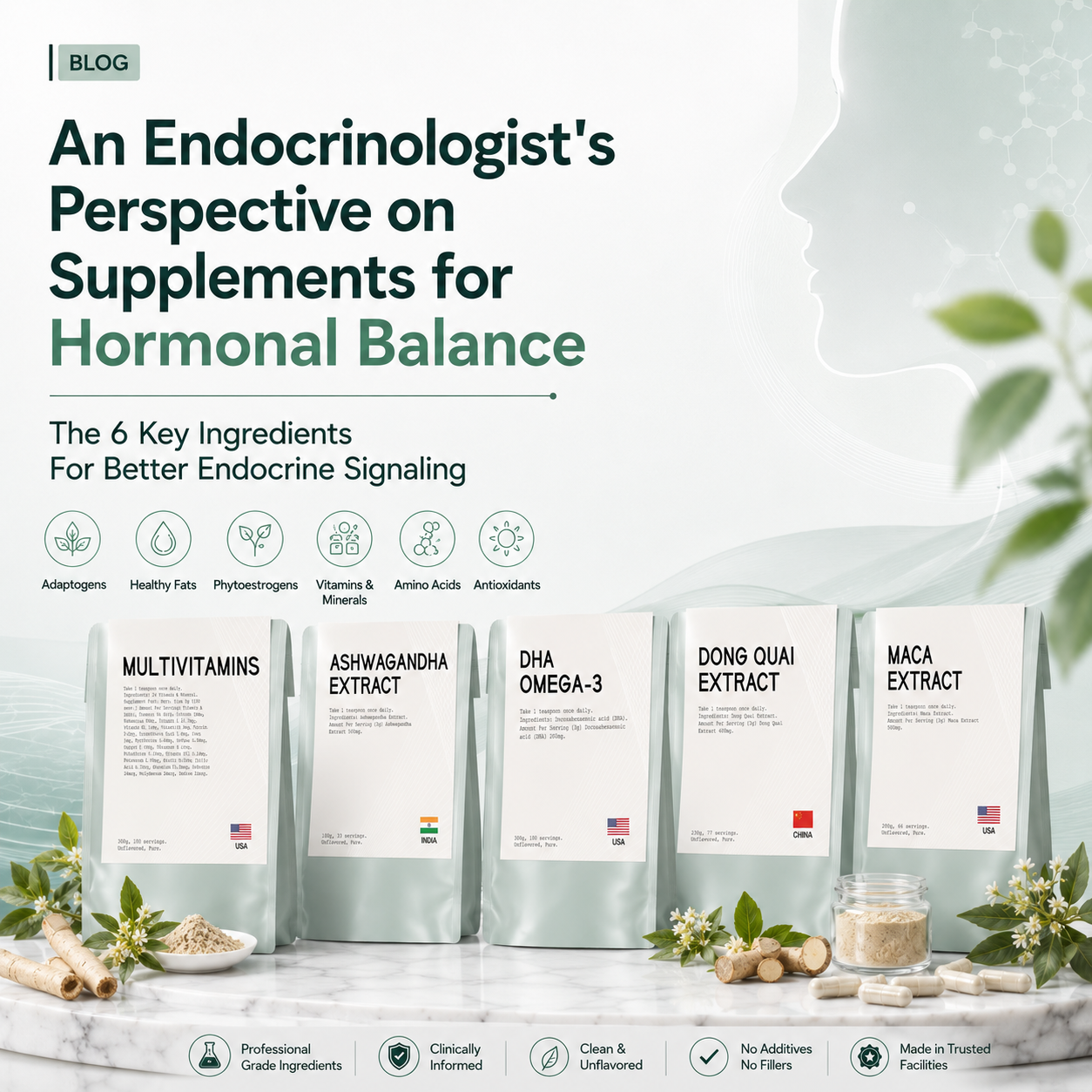 An Endocrinologist's Perspective on Supplements for Hormonal Balance