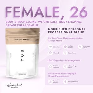 Case Study 56: Female, 26 - Body Strech Marks, Weight Loss, Body Shaping, Breast Enlargement