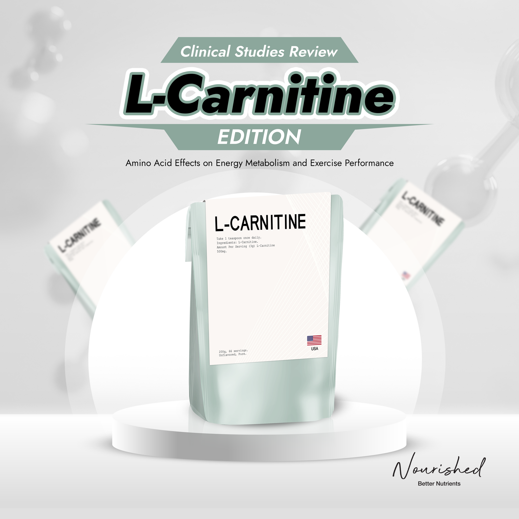 L-Carnitine: Discussing its Therapeutic Effects on Energy Metabolism and Exercise Performance