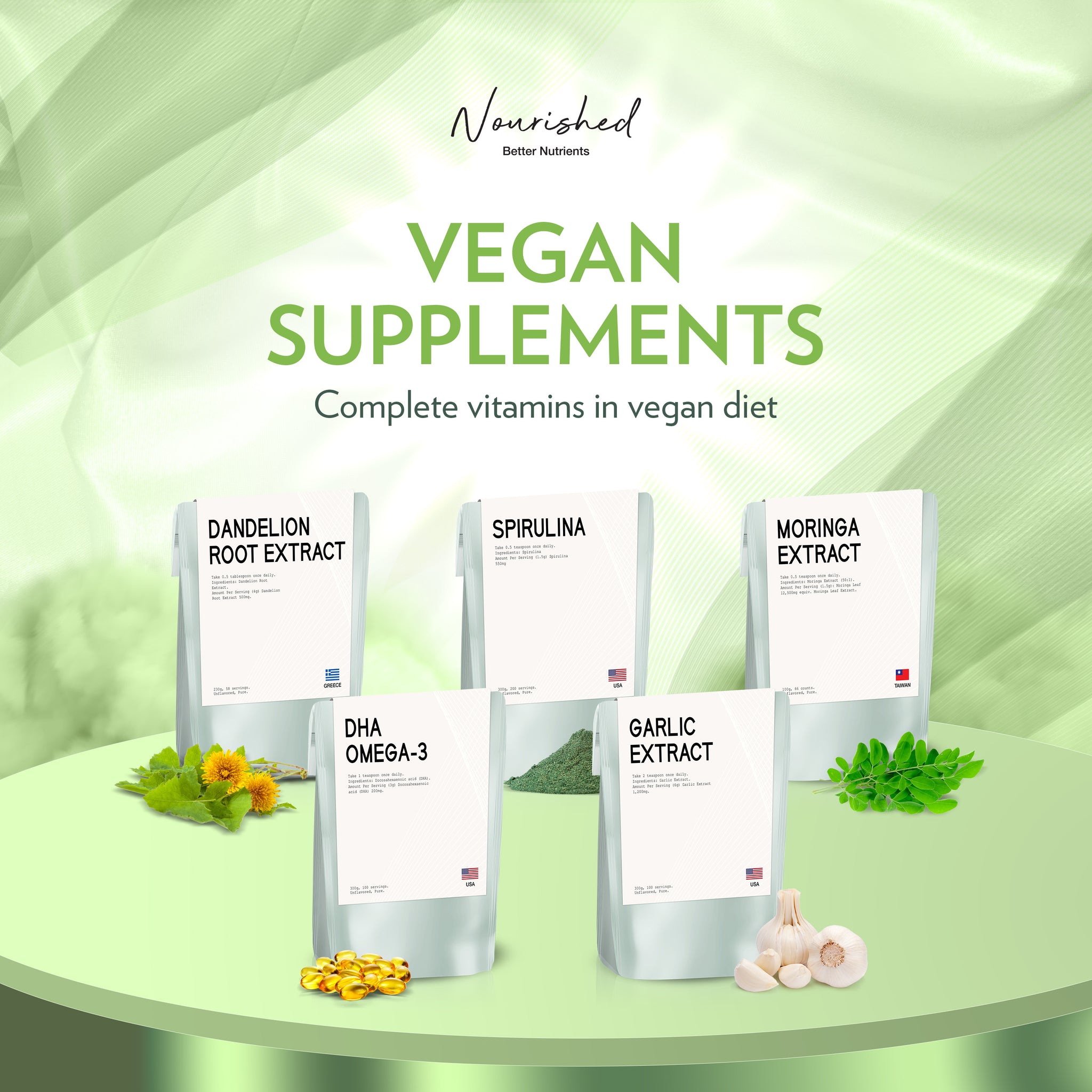 Supplements You Need on A Vegan Diet