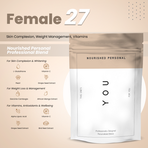 Case Study 16: Female, 27 - Skin Complexion, Weight Management, Vitamins