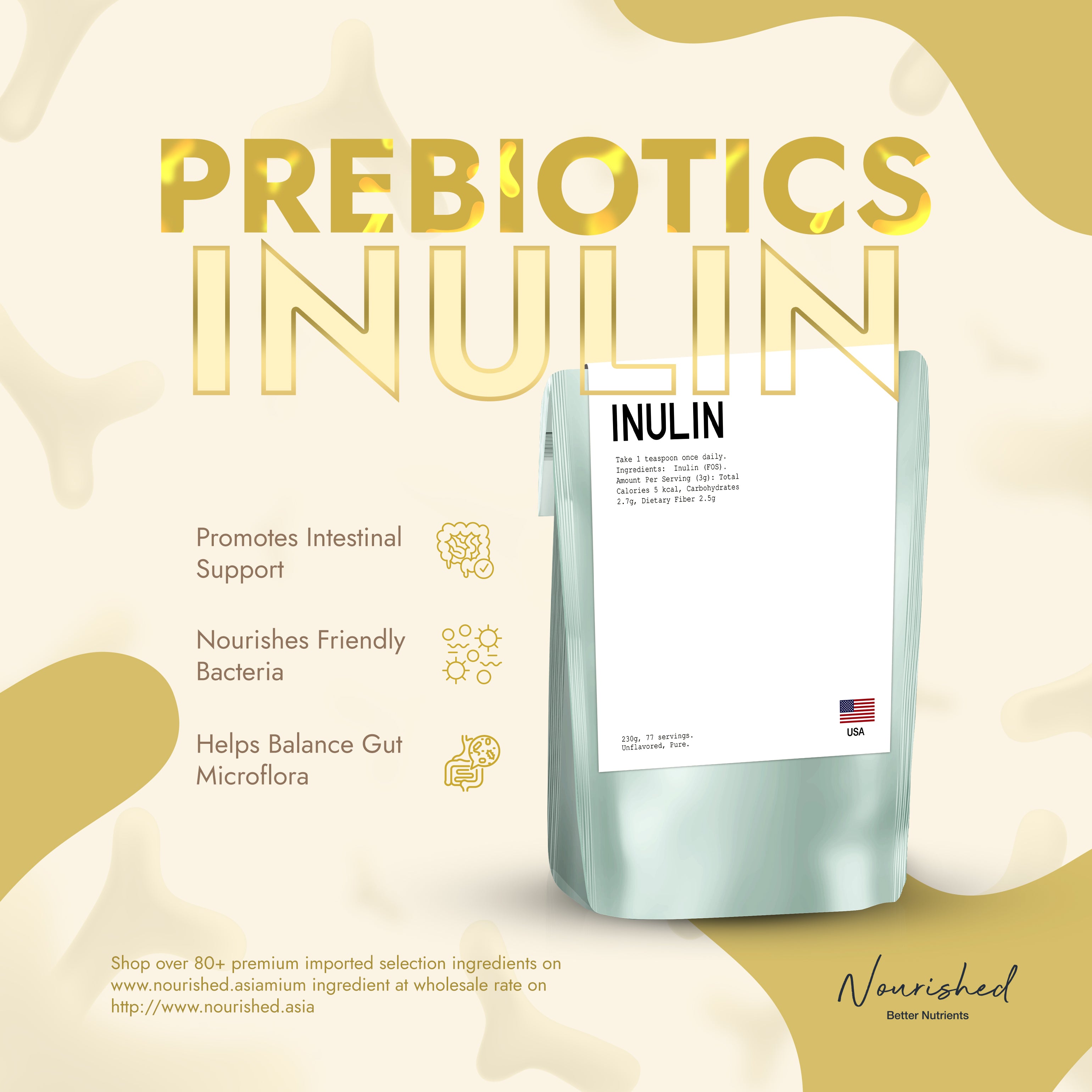 Inulin (Prebiotic)