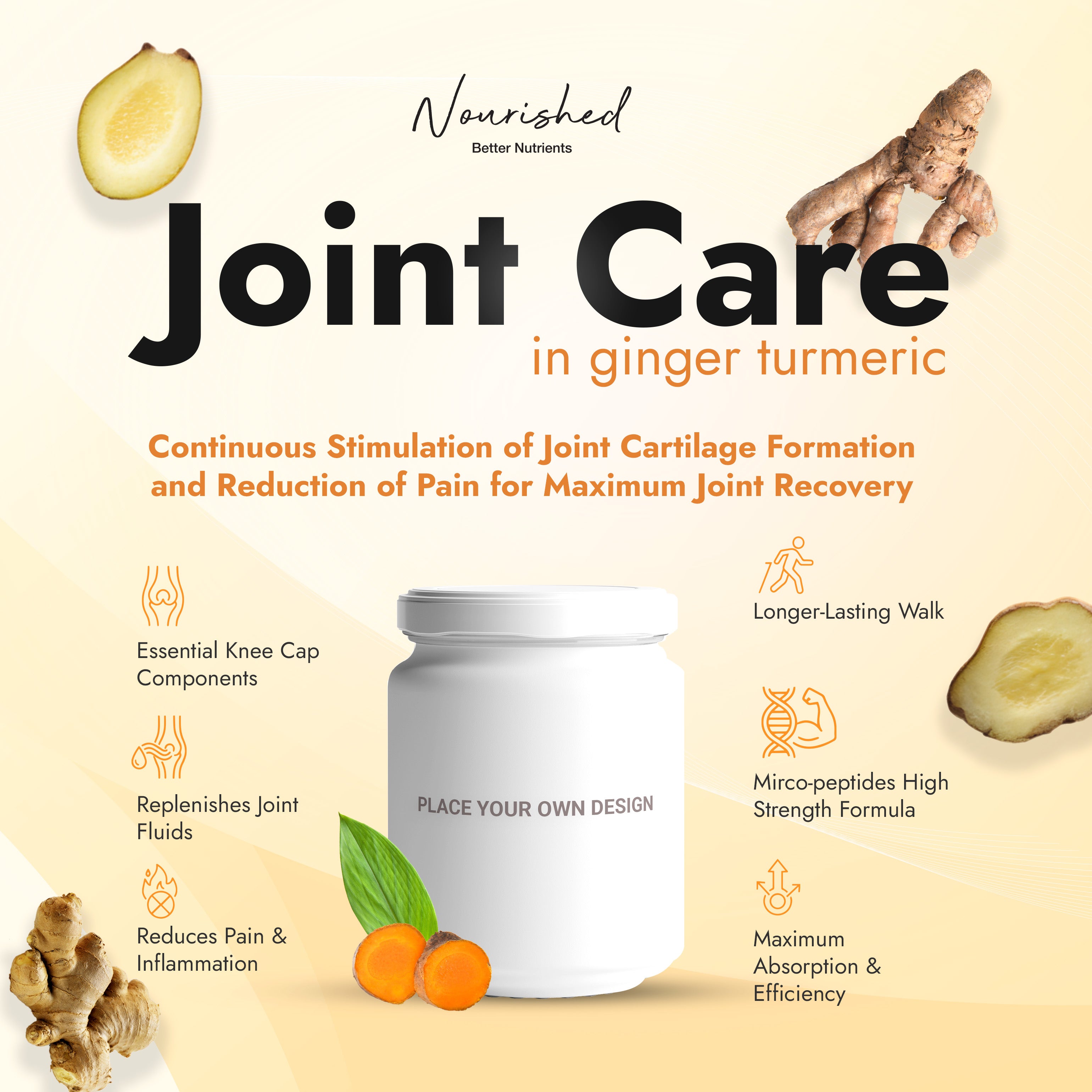 Joint Care in Ginger Turmeric