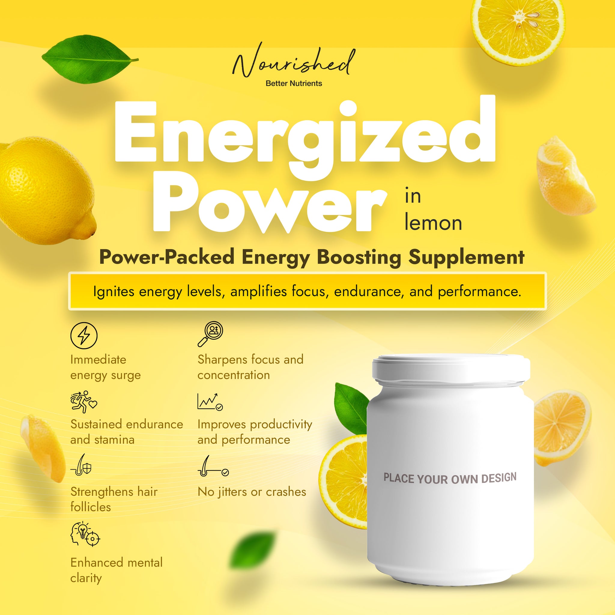 Energized Power in Lemon Zest