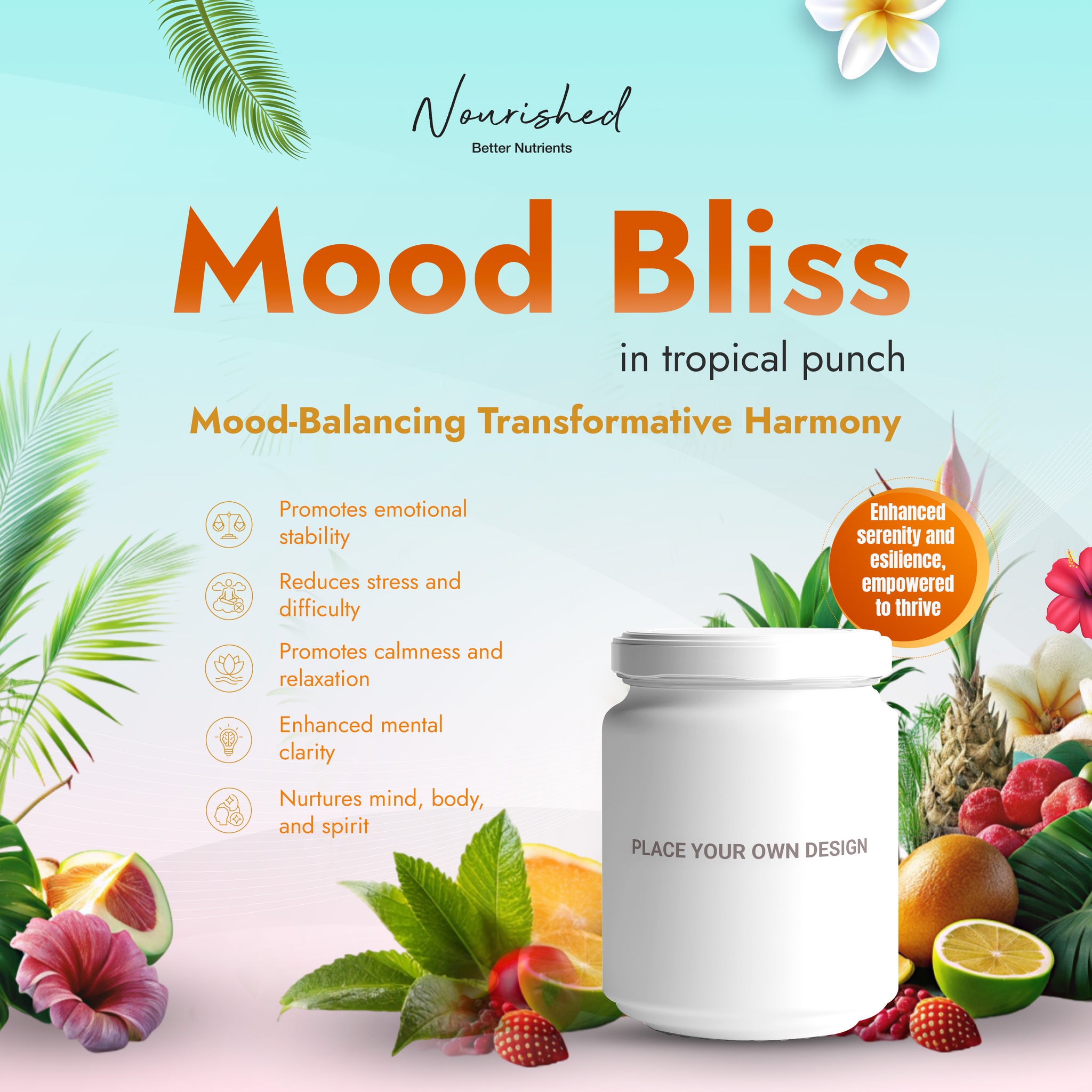 Mood Bliss in Tropical Punch